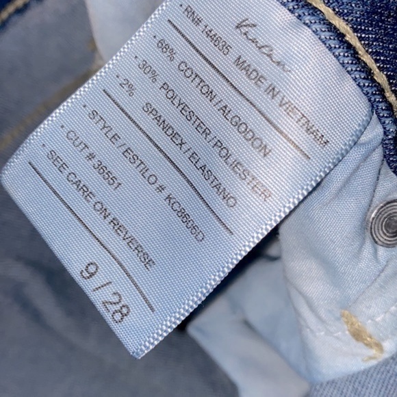 Kancan distressed jeans exposed button fly size 9/28 - Picture 7 of 10